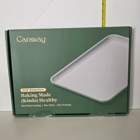 NEW Caraway 15 x 10" Baking Sheet in Sage Green. - Picture 1 of 5